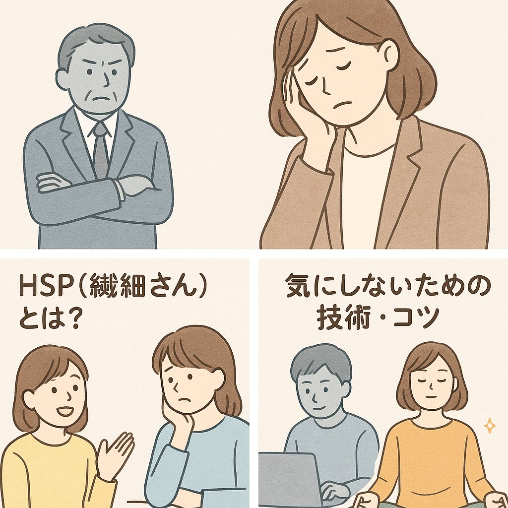 上司の顔色を伺って疲れる人へ｜HSP流・心を守る気にしない技術